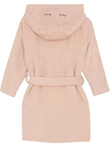 Pippi Babywear Bademantel "Hooded Bath Robe" in Rosa