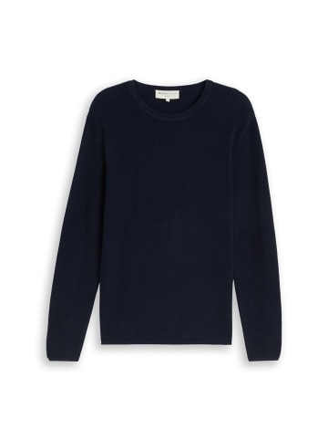 TOM TAILOR Denim Pullover in marine - 0002