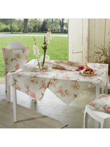 Erwin Müller Baumwollmischung Mitteldecke in Magnolie