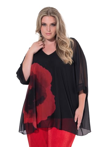 MIAMODA Bluse in schwarz