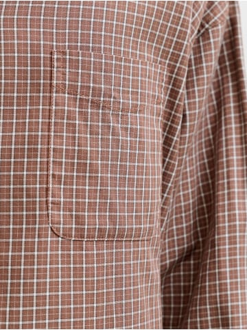 Jack & Jones Karohemd in Nutmeg