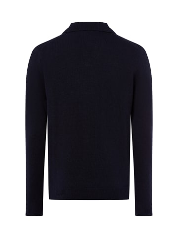 Finshley & Harding Strickpullover in marine - 0002