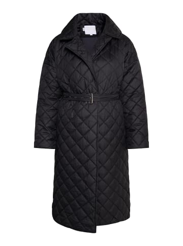 Usha Damen Steppmantel in Schwarz