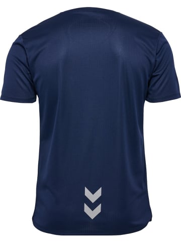 Hummel T-Shirt "Hmlrun Jersey S/S" in Schwarz