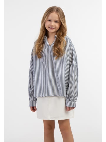 DreiMaster Mädchen Bluse in Dunkelmarine Streifen
