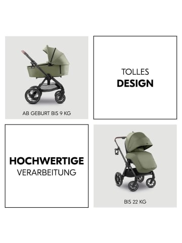 Hauck Kombi-Kinderwagen Comfort N Care Set - inkl. in gruen
