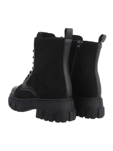 Ital-Design Stiefelette in Schwarz