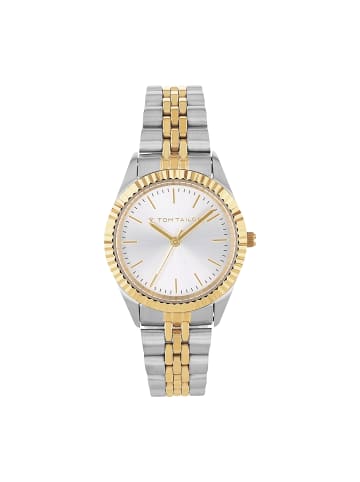 Tom Tailor Quarzuhr Edelstahl in Bicolor