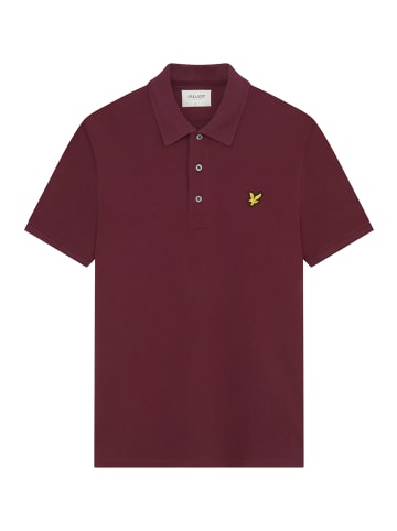 Lyle & Scott Poloshirt in Bordeaux