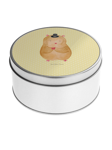 Mr. & Mrs. Panda Erinnerungsbox Hamster Hut ohne Spruch in Gelb Pastell
