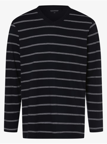 Schiesser Pyjama Basic in marine