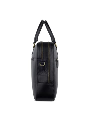 Bugatti Remo Aktentasche Leder 40 cm Laptopfach schwarz