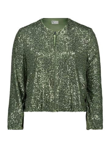 Vera Mont Blouson mit Pailletten in Autumn Green