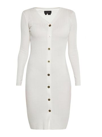 NAEMI Damen Kleid in WOLLWEISS