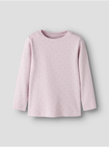 name it Slim Fit Nmfodele Langarmshirt in light lilac