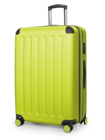 Hauptstadtkoffer Spree - Großer Koffer erweiterbar XL Trolley Aufgabegepäck, TSA, in Farn