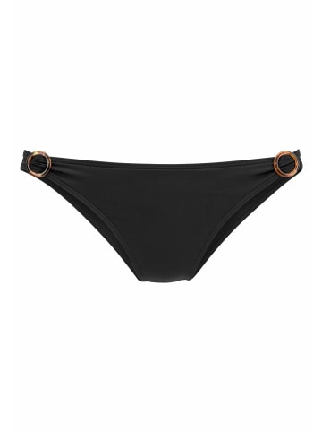 S. Oliver Bikini-Hose in schwarz