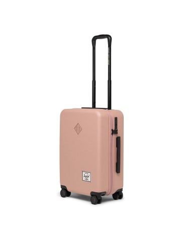 Herschel Heritage Hardshell - 4-Rollen Kabinentrolley 55 cm (black) in ash rose