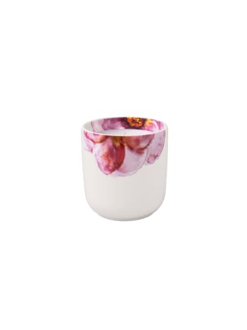 Villeroy & Boch Duftkerze Velvet Rose Rose Garden Home ø 8,5 x 9 cm in weiß-pink