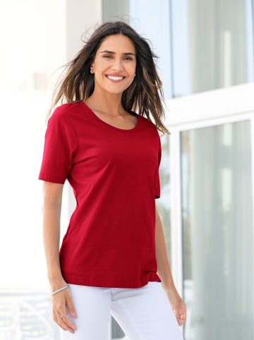 Sieh an! Kurzarmshirt in rot