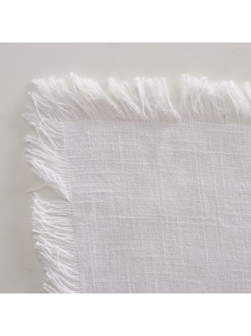 Boltze Tischdecke aus Baumwolle LENEA in Weiß, (B) 145 x (H) 0,6 x (L) 185 cm