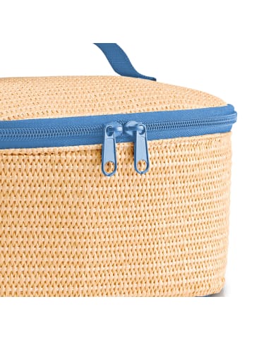 Reisenthel Coolerbag Pocket Kühltasche S 22.5 cm in raffia blue