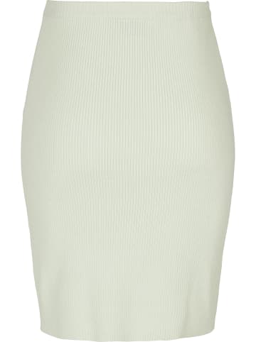 Urban Classics Urban Classics Damen Ladies Rib Knit Skirt in lightmint