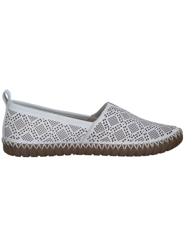 rieker Slipper in weiss/weiss