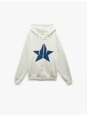 KOTON SWEATSHIRTS in Ekru