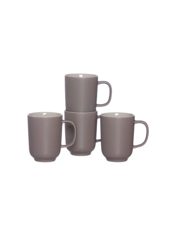 Ritzenhoff & Breker 4er Set Kaffeebecher Jasper in – 285 ml in Taupe