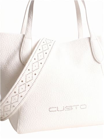 Custo Barcelona Handtasche in OFF-WHITE