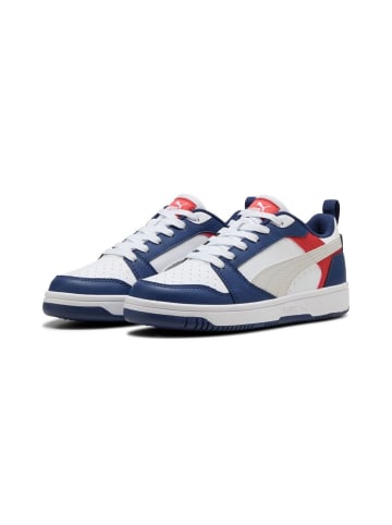 Puma Sneaker "Puma Rebound V6 LO JR" in Blau