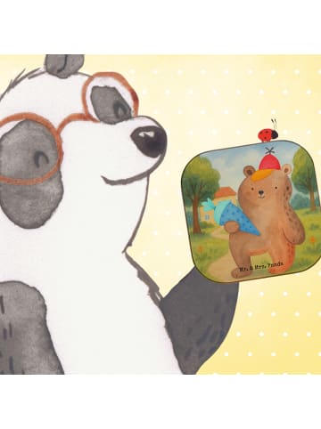 Mr. & Mrs. Panda Untersetzer Gläser Bär Schultüte Design ohne Sp... in Weiß