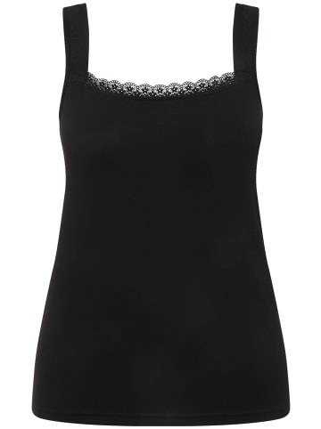 Ulla Popken Unterhemd in schwarz