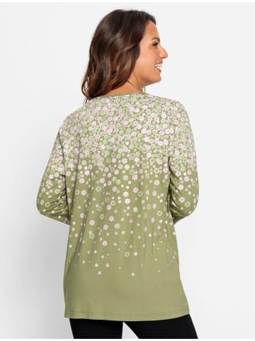 WITT WEIDEN Tunikashirt in schilf-hellrosé-bedruckt