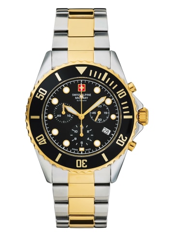 Swiss Alpine Military by Grovana Analoguhr für Herren in Schwarz