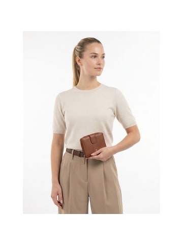 Golden Head Polo Geldbörse RFID Schutz Leder 10.5 cm in cognac