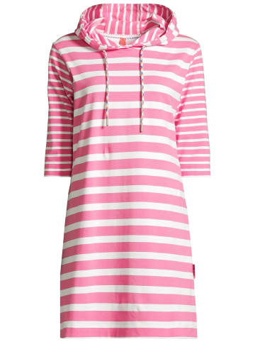 Salzhaut Midikleid für Damen in rosa