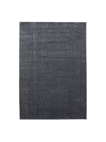 KADIMA DESIGN Teppich Kurzflor Waschbar Einfarbig MAIN Strapazierfähig OEKO-TEX in Grau