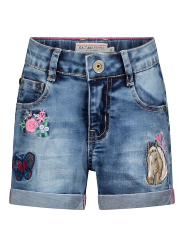 Salt and Pepper  Jeans Shorts in Blau