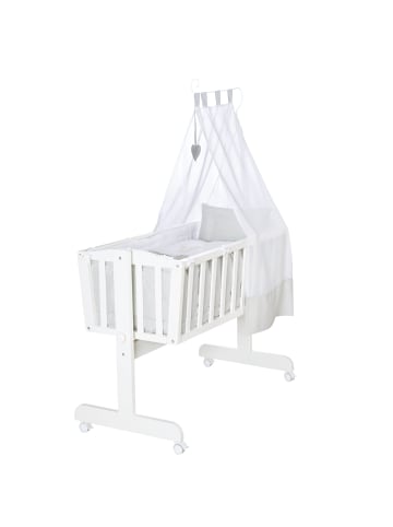 roba Komplettwiegenset, Stubenwagen & Wiege + Feststellfunktion + Ausstattung