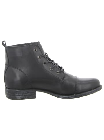 PX Shoes Schnürstiefelette in schwarz