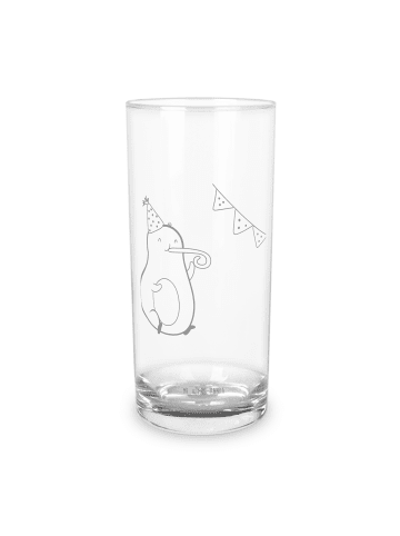 Mr. & Mrs. Panda Glas Avocado Party Zeit ohne Spruch in Transparent