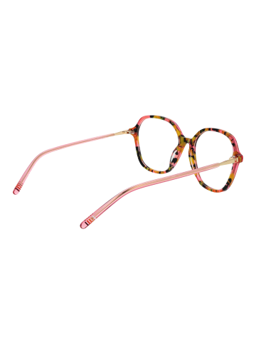 Benetton Frauen Optische Fassungen Rund Rosa