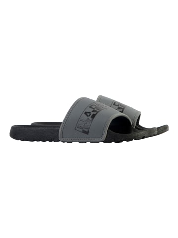 Napapijri Flache Slipper-Sandale „Stream Puc“ Schwarz