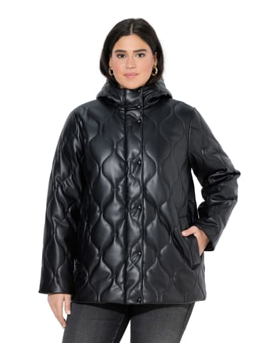 Ulla Popken Steppjacke in schwarz