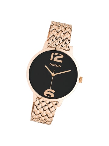 Oozoo Analog-Armbanduhr Oozoo Timepieces rosegold mittel (ca. 38mm)