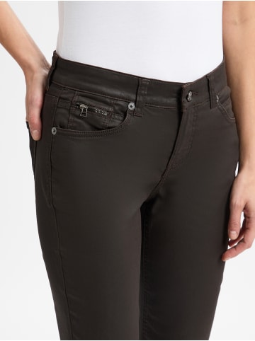 MAC HOSEN Röhrenhose in schoko