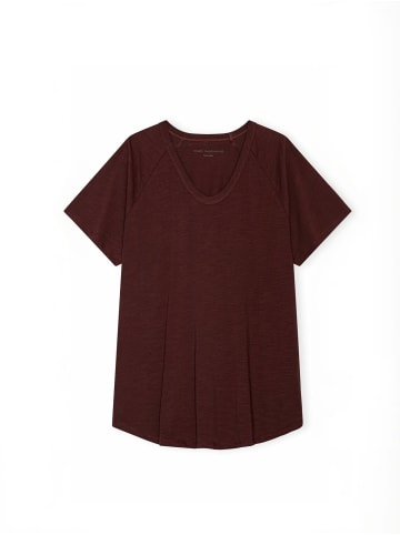 Moshi Moshi Mind T-Shirt november in Burgundy