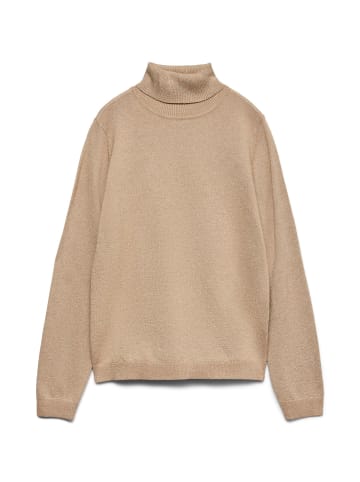 Vero Moda Strickpullover in Silver Mink